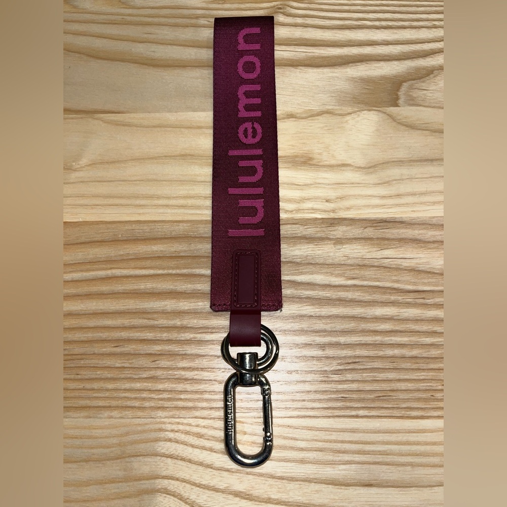 Never Lost Lululemon Keychain